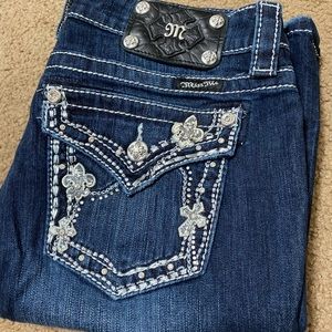Miss Me size 29 bootcut jeans, style JP5533B